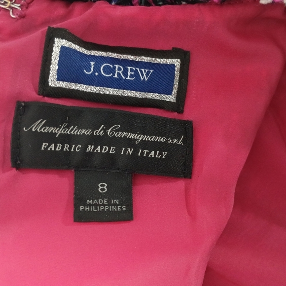 J. Crew Ladies Resume Dress In Autumn Tweed. Size 8 - Picture 10 of 14